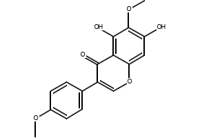5,7-DIHYDROXY-3-(4-HYDROXYPHENYL)-8-METHOXY-4H-CHROMEN-4-ONE structure, CAS 13111-57-4