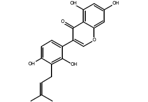 5,7-DIHYDROXY-6,8-DIMETHOXY-2-PHENYL-4H-CHROMEN-4-ONE structure, CAS 3162-45-6