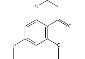 5,7-DIMETHOXYCHROMAN-4-ONE structure, CAS 54107-66-3