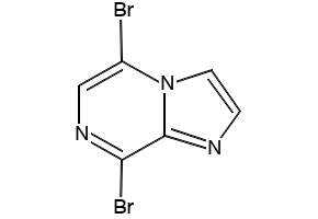 5,8-DIBROMOIMIDAZO[1,2-A]PYRAZINE structure, CAS 957344-74-0