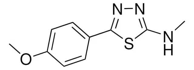 5-((4-METHOXYPHENOXY)METHYL)-1,3,4-THIADIAZOL-2-AMINE structure, CAS 364360-13-4