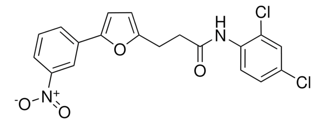 5-(2,4-DICHLOROPHENYL)-3-(3-NITROPHENYL)-1,2,4-OXADIAZOLE structure, CAS 694521-58-9