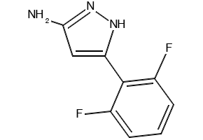 5-(2,6-DIFLUOROPHENYL)-1H-PYRAZOL-3-AMINE structure, CAS 397844-80-3