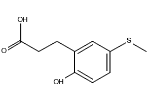 5-(2-(METHYLTHIO)PHENYL)NICOTINIC ACID structure, CAS 1261964-02-6