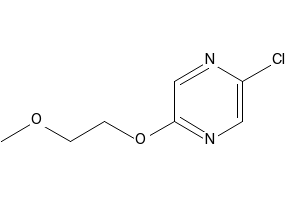 5-(2-METHOXYETHOXY)PYRAZIN-2-AMINE structure, CAS 710322-71-7