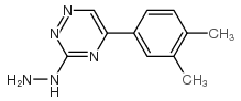 5-(3,4-DIMETHYLPHENYL)-3-HYDRAZINYL-1,2,4-TRIAZINE structure, CAS 915924-87-7