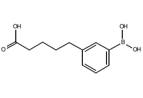 5-(3-BORONOPHENYL)PENTANOIC ACID structure, CAS 1072946-56-5