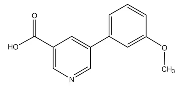5-(3-METHOXYPHENYL)NICOTINIC ACID structure, CAS 97000-30-1