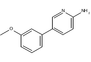 5-(3-METHOXYPHENYL)PYRIDIN-2-AMINE structure, CAS 893738-18-6