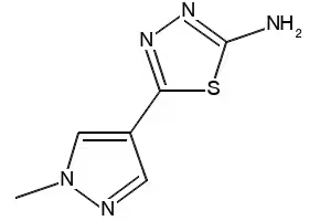 5-(4'-METHYL-[1,1'-BIPHENYL]-4-YL)-1,3,4-THIADIAZOL-2-AMINE structure, CAS 1255574-36-7