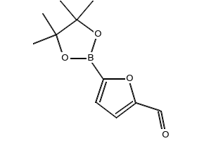 5-(4,4,5,5-TETRAMETHYL-1,3,2-DIOXABOROLAN-2-YL)FURAN-2-CARBALDEHYDE structure, CAS 273731-82-1