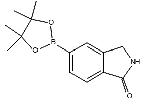 5-(4,4,5,5-TETRAMETHYL-1,3,2-DIOXABOROLAN-2-YL)ISOINDOLIN-1-ONE structure, CAS 376584-62-2