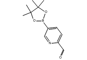 5-(4,4,5,5-TETRAMETHYL-1,3,2-DIOXABOROLAN-2-YL)PICOLINALDEHYDE structure, CAS 1073354-14-9