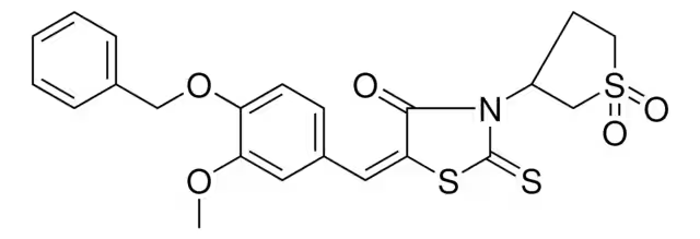 5-(4-(BENZYLOXY)-3-METHOXYBENZYLIDENE)-2-(PHENYLIMINO)THIAZOLIDIN-4-ONE structure, CAS 313231-37-7