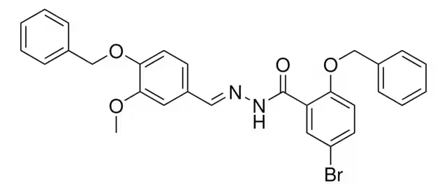 5-(4-(BENZYLOXY)-3-METHOXYBENZYLIDENE)-2-IMINOTHIAZOLIDIN-4-ONE structure, CAS 312926-80-0
