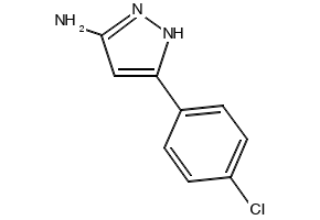 5-(4-CHLOROPHENYL)-1H-PYRAZOL-3-AMINE structure, CAS 78583-81-0