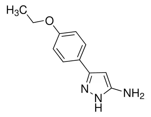 5-(4-ETHOXYPHENYL)-1H-PYRAZOL-3-AMINE structure, CAS 129117-13-1