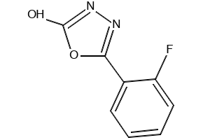 5-(4-FLUOROPHENYL)-1,3,4-OXADIAZOL-2(3H)-ONE structure, CAS 121649-18-1