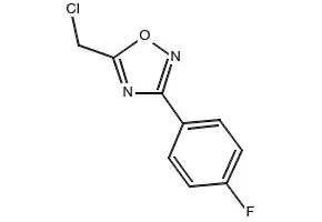 5-(4-FLUOROPHENYL)-3-(3-NITROPHENYL)-1,2,4-OXADIAZOLE structure, CAS 421581-70-6