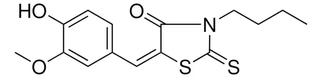 5-(4-HYDROXY-3-METHOXYBENZYLIDENE)-2-(PHENYLIMINO)THIAZOLIDIN-4-ONE structure, CAS 201158-80-7