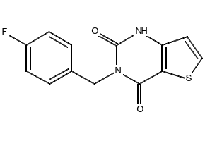 5-(4-HYDROXYBENZYL)PYRIMIDINE-2,4(1H,3H)-DIONE structure, CAS 17187-50-7