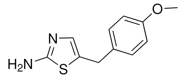 5-(4-METHOXYBENZYL)THIAZOL-2-AMINE structure, CAS 299953-06-3