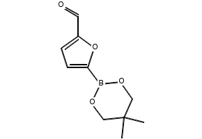 5-(5,5-DIMETHYL-1,3,2-DIOXABORINAN-2-YL)FURAN-2-CARBALDEHYDE structure, CAS 1218791-07-1