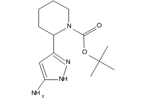 5-(5-AMINO-3-(TERT-BUTYL)-1H-PYRAZOL-1-YL)PYRIDIN-2(1H)-ONE structure, CAS 294852-54-3