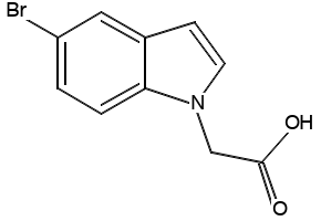 5-(5-BROMO-1H-INDOL-1-YL)PENTANOIC ACID structure, CAS 1065074-70-5