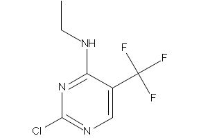 5-(AMINOMETHYL)-4-(TRIFLUOROMETHYL)PYRIMIDIN-2-AMINE structure, CAS 1260783-73-0