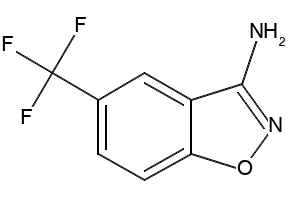 5-(AMINOMETHYL)BENZO[D]ISOXAZOL-3-AMINE structure, CAS 368426-89-5
