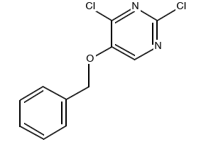 5-(BENZYLOXY)-2,4-DICHLOROPYRIMIDINE structure, CAS 91183-17-4