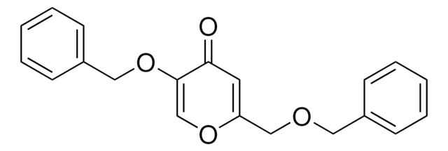 5-(BENZYLOXY)-2-(BENZYLOXYMETHYL)-4H-PYRAN-4-ONE structure, CAS 892152-75-9