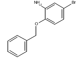 5-(BENZYLOXY)-2-BROMOANILINE structure, CAS 119879-90-2