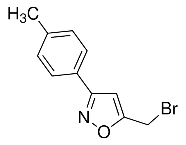 5-(BROMOMETHYL)-3-(P-TOLYL)ISOXAZOLE structure, CAS 129135-66-6
