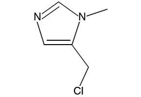 5-(CHLOROMETHYL)-1-METHYL-1H-IMIDAZOLE structure, CAS 89180-90-5