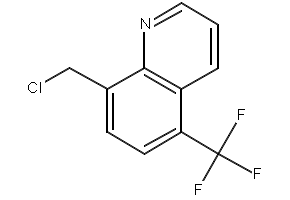5-(CHLOROMETHYL)QUINOLINE structure, CAS 110333-07-8