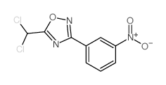 5-(DICHLOROMETHYL)-3-(3-NITROPHENYL)-1,2,4-OXADIAZOLE structure, CAS 905107-54-2