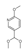 5-(DIMETHOXYMETHYL)-2-METHOXYPYRIDINE structure, CAS 95652-83-8