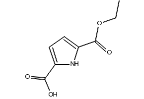 5-(ETHOXYCARBONYL)-1H-PYRROLE-2-CARBOXYLIC ACID structure, CAS 952569-58-3