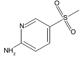 5-(METHYLSULFONYL)PYRIDIN-2-AMINE structure, CAS 35196-11-3