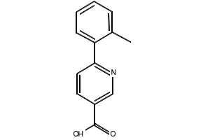 5-(O-TOLYL)NICOTINIC ACID structure, CAS 887973-51-5