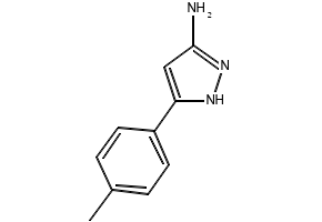 5-(P-TOLYL)-1H-PYRAZOL-3-AMINE structure, CAS 78597-54-3