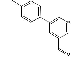 5-(P-TOLYL)NICOTINALDEHYDE structure, CAS 229008-16-6