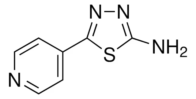 5-(PYRIDIN-4-YL)-1,3,4-THIADIAZOL-2-AMINE structure, CAS 2002-04-2