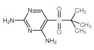 5-(TERT-BUTYLSULFONYL)PYRIMIDINE-2,4-DIAMINE structure, CAS 175202-17-2