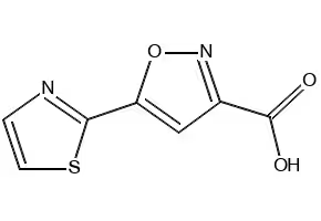 5-(THIAZOL-2-YL)ISOXAZOLE-3-CARBOXYLIC ACID structure, CAS 933759-69-4