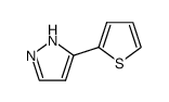 5-(THIOPHEN-2-YL)-1H-PYRAZOLE structure, CAS 219863-71-5