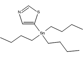 5-(TRIBUTYLSTANNYL)-1,3-THIAZOLE structure, CAS 157025-33-7