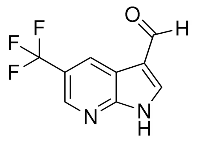 5-(TRIFLUOROMETHYL)-1H-PYRROLO[2,3-B]PYRIDINE-3-CARBALDEHYDE structure, CAS 1135283-53-2